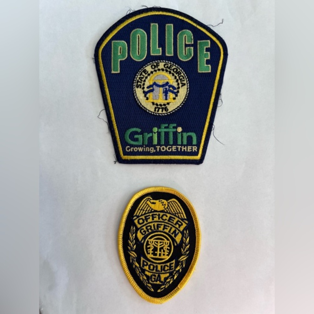 Griffin Georgia Police Patches Set